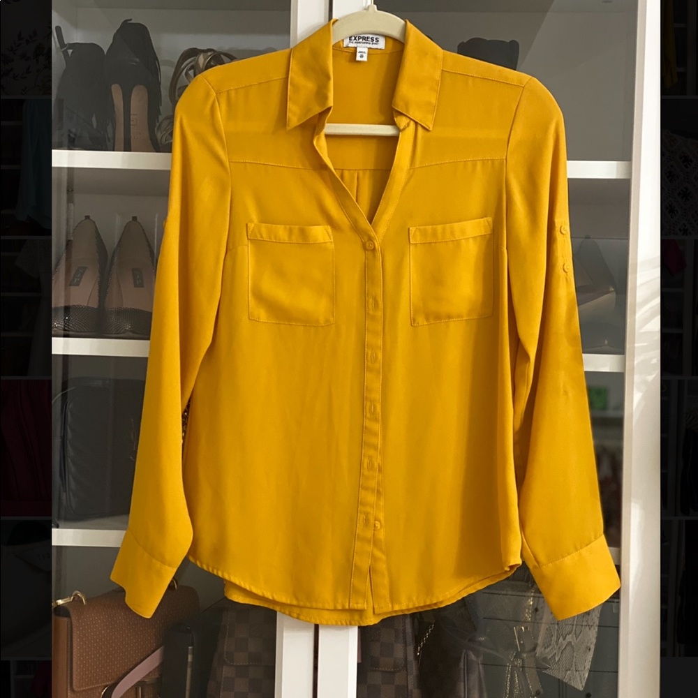 Express Mustard Shirt